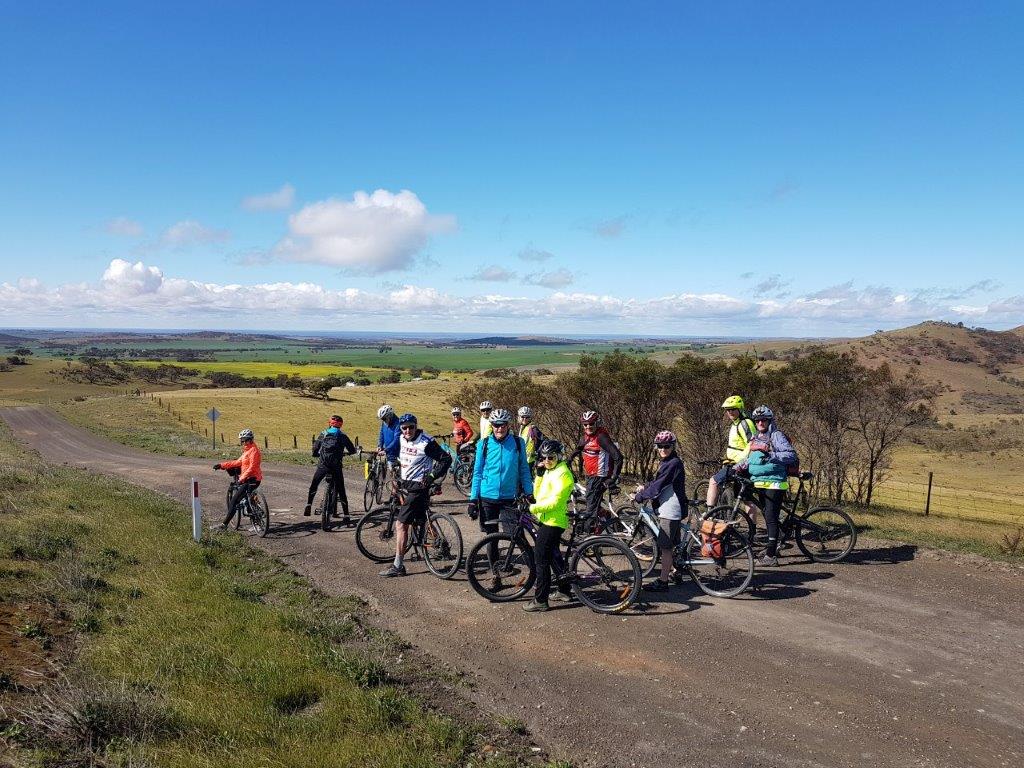 Eudunda Southern Ridge Loop Enjoying the view