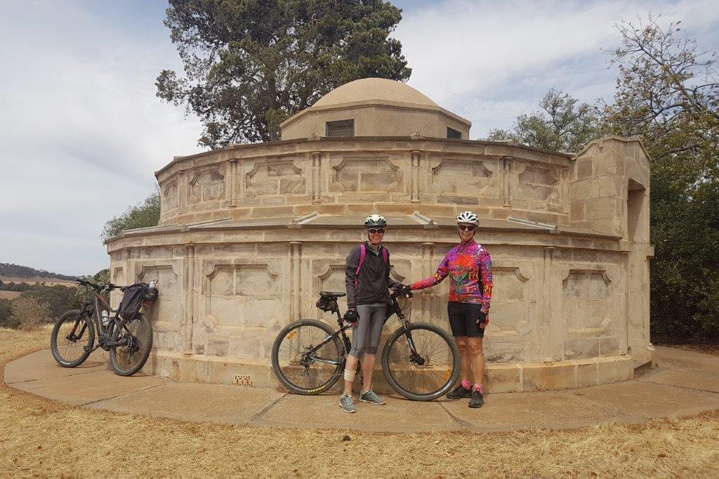 Lavender Cycling Trail (M2C) - Truro to Eden Valley - Moculta Mausoleum - Photo by Rhonda Whyatt