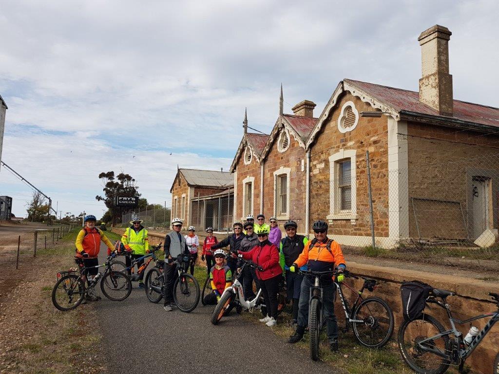 Lavender Cycling Trail (M2C) Waterloo to Eudunda - Eudunda Railway Station