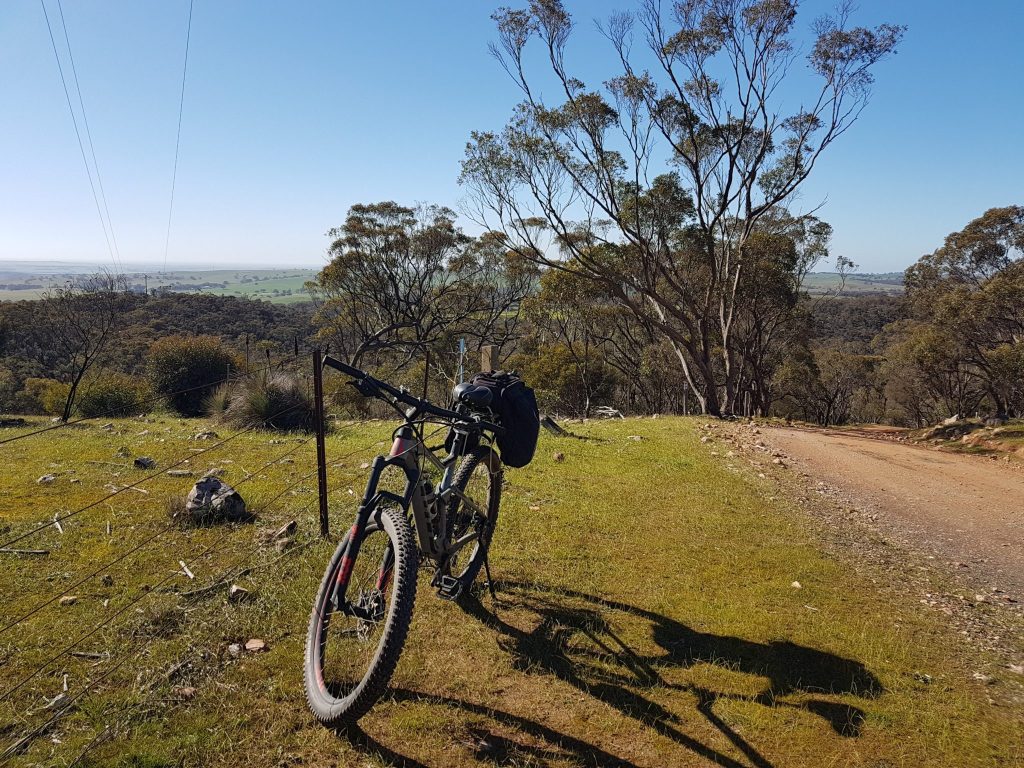 Lavender Cycling Trail (M2C) - Waterloo to Eudunda - Webbs-Gap - Looking East from Crest Aug 2019