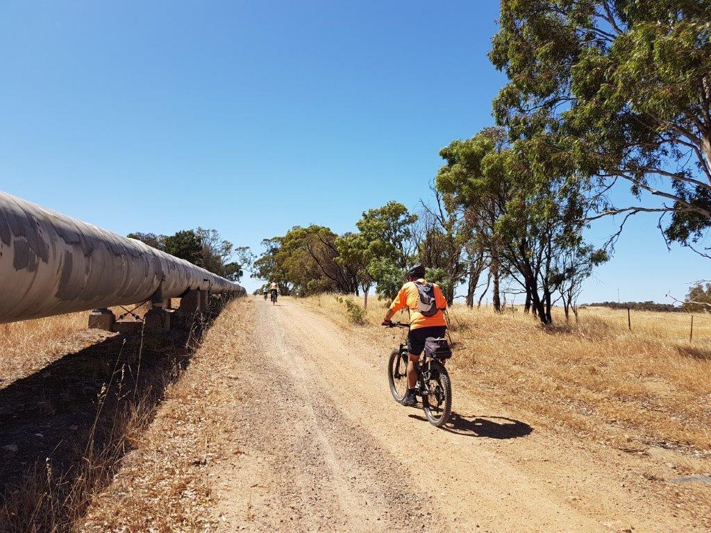 Lavender Cycling Trail (M2C) - Mount Pleasant to Murray Bridge - Adelaide to Mannum pipeline