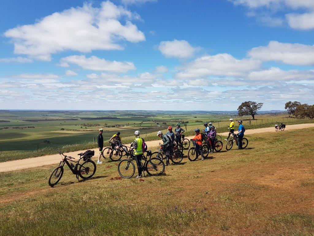 The Uncool Cycling Club at Inspiration Point