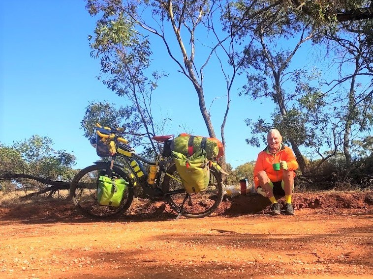 Lavender Cycling Trail (M2C) - Milestones - Peter Davis First Bike Packer -E2E - N2S