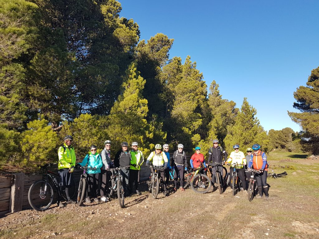 The Uncool Cycling Club at the former Hampden Railway Siding